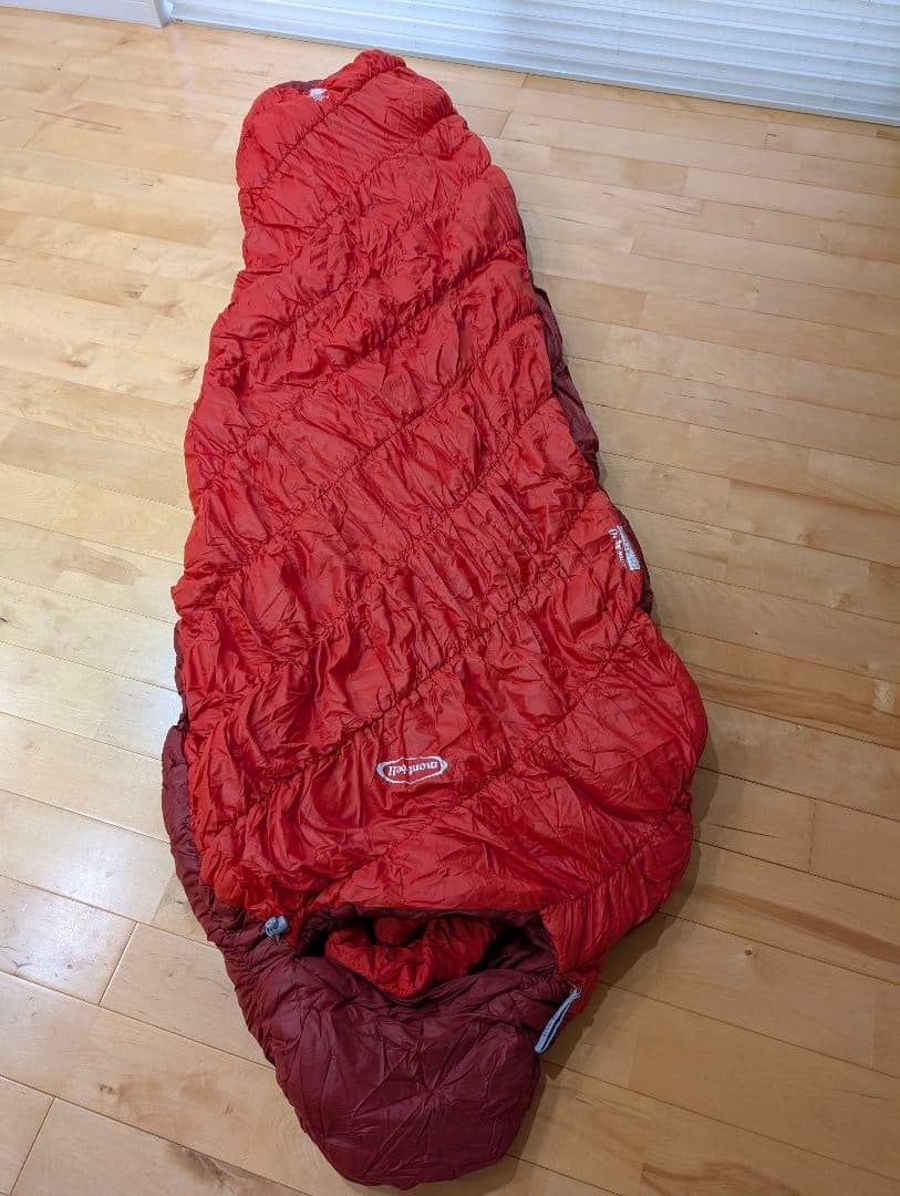 mont-bell寝袋　シームレスバロウバッグ　♯0 R