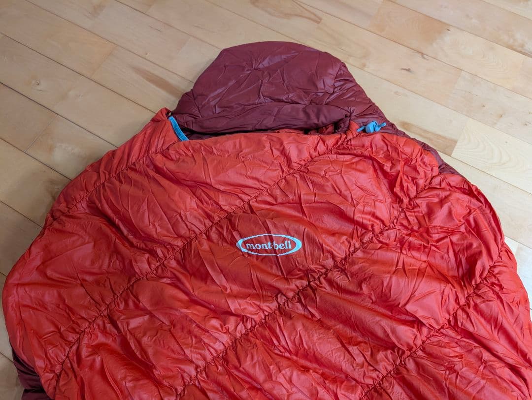 mont-bell寝袋　シームレスバロウバッグ　♯0 R