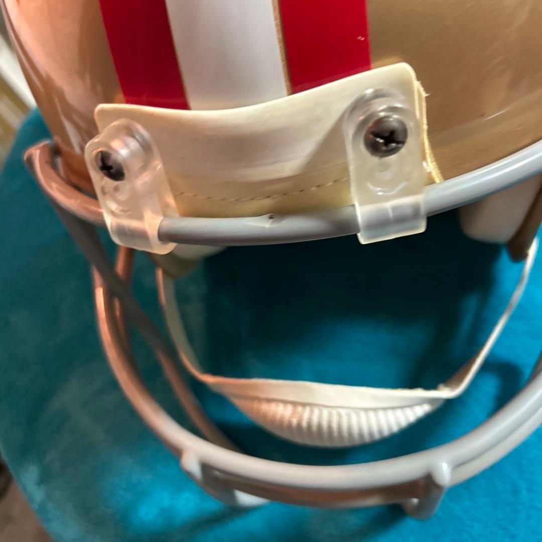 サンフランシスコ49ers ヘルメット ゴールド