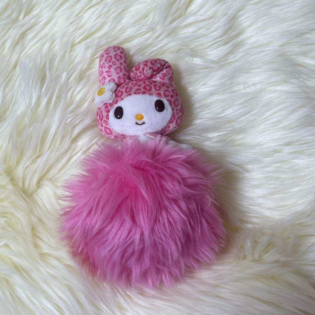 希少　サンリオ　マイメロヒョウ柄　マスコットキーホルダー