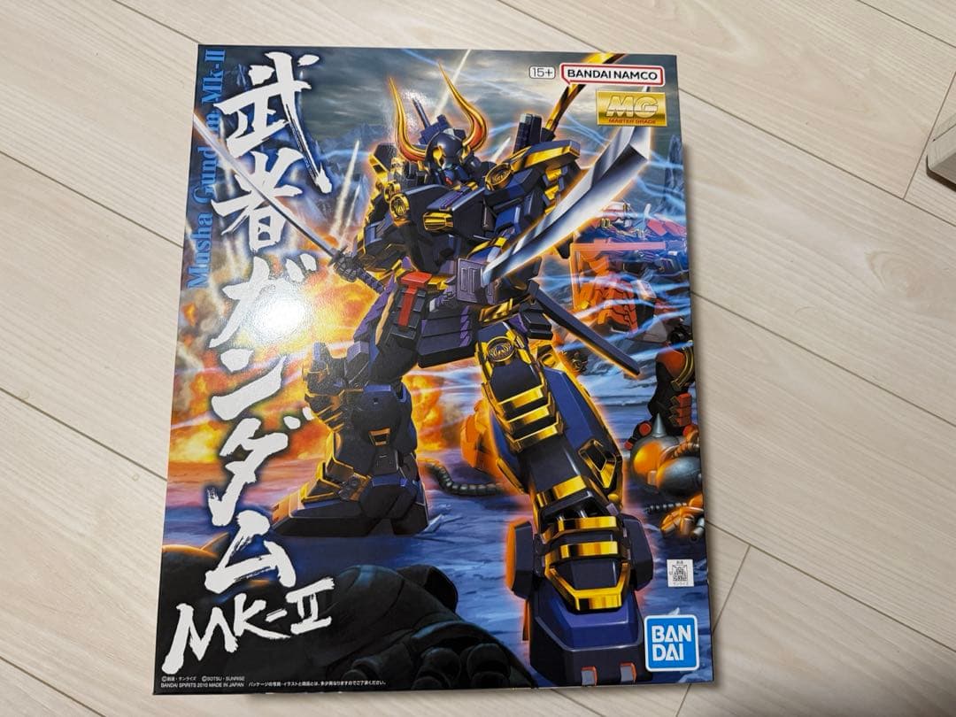 バンダイ ガンプラ MG 1/100 武者ガンダムMk-II マークII 新品