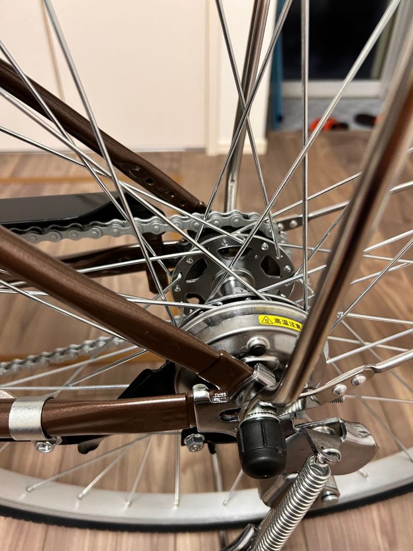 電動自転車 ブラウン 26インチ三重県四日市市に引き取り限定