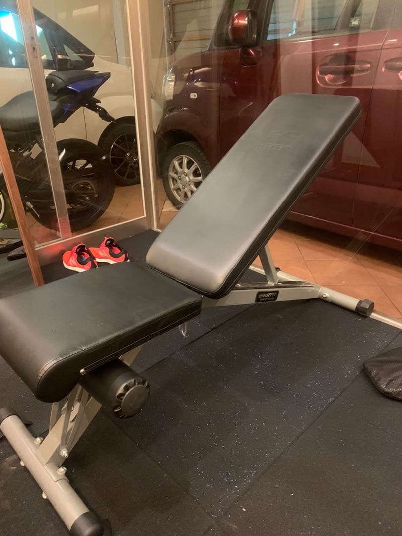 パワーラック　トレーニングベンチ ダンベルセット