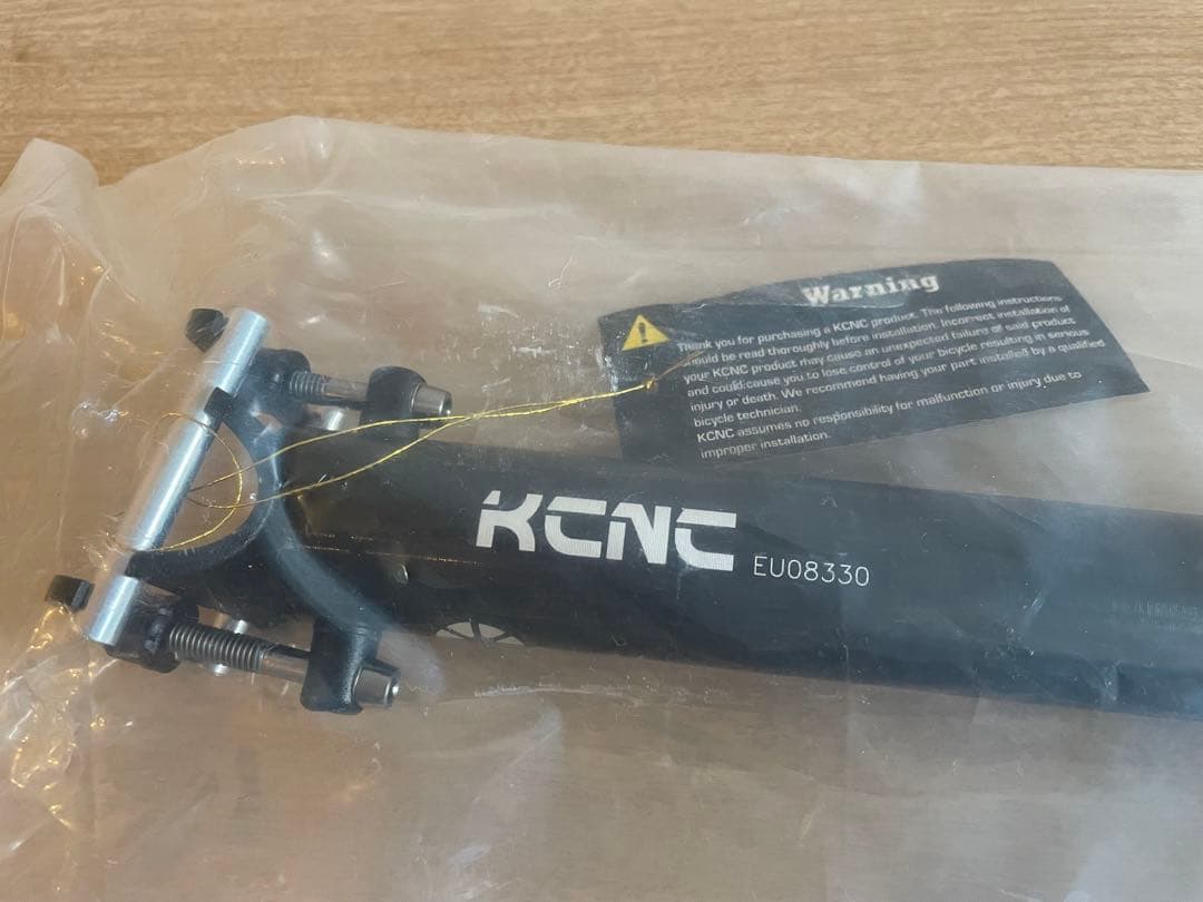 KCNC × DAHON 軽量シートポスト Φ33.9 未開封未使用品　ブラック