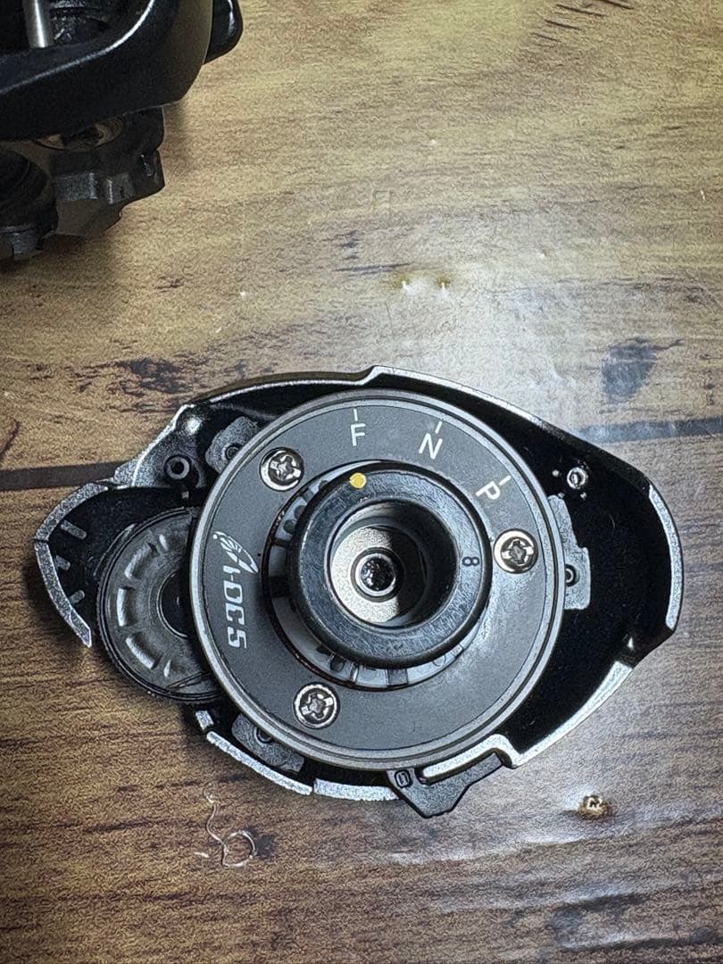 【中古】シマノ 21スコーピオンDC 151XG 左ハンドル ハンドル交換