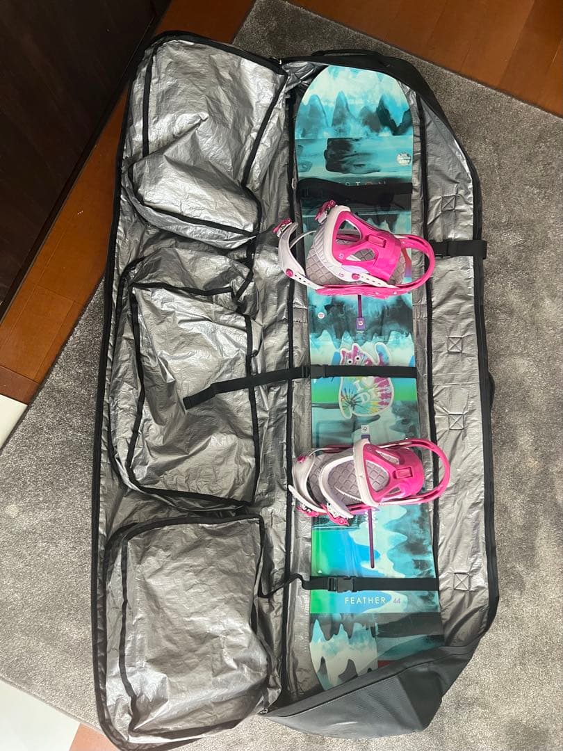 BURTON FEATHER 144 ブーツ 25cm　スノーボード　セット