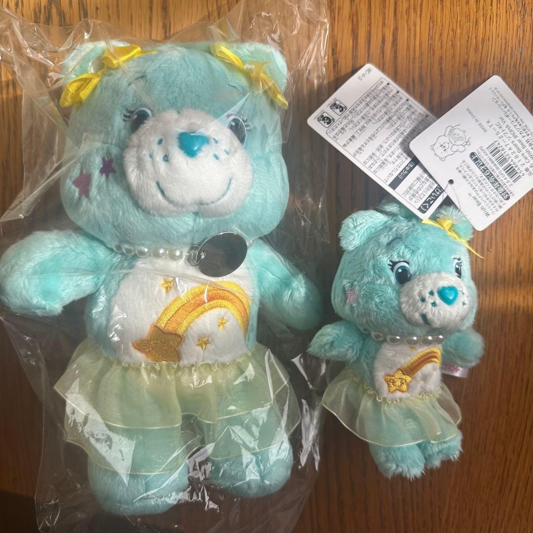 ケアベア ILLIT コラボ ぬいぐるみ キーホルダー イロハ