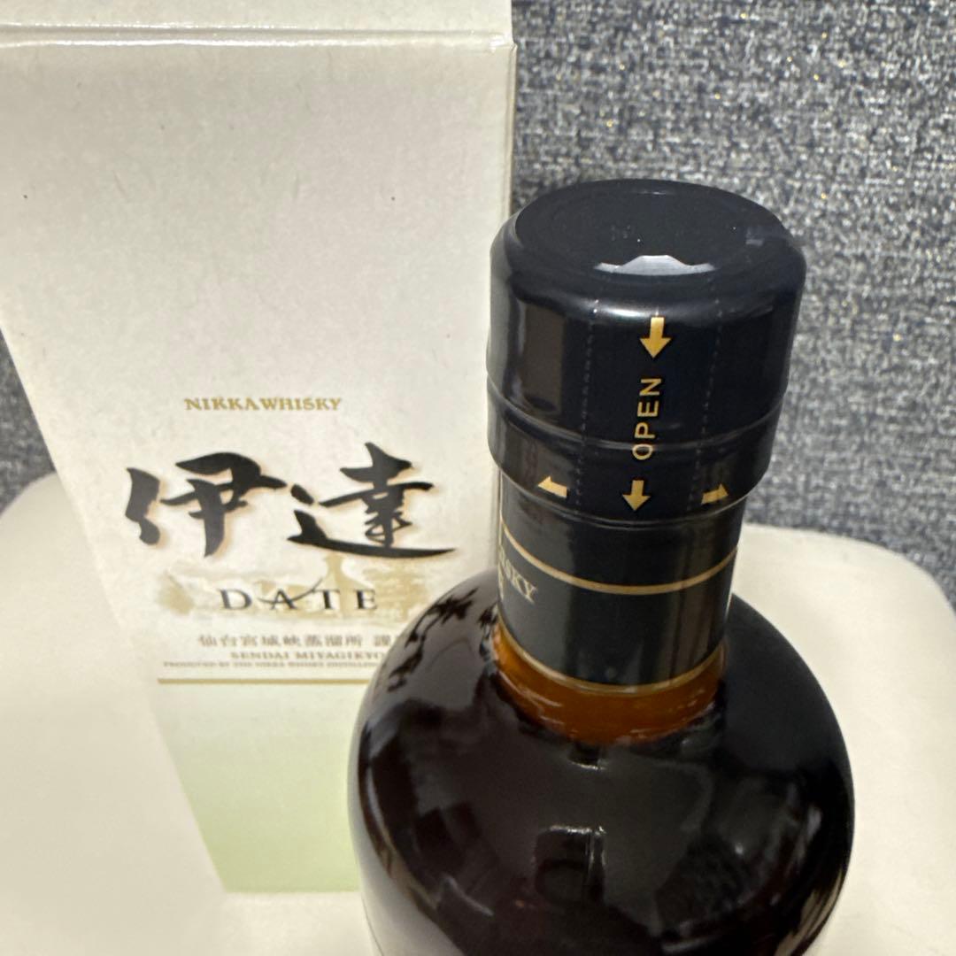 ニッカウイスキー　伊達　 シングルモルト余市50ml小瓶をおつけして