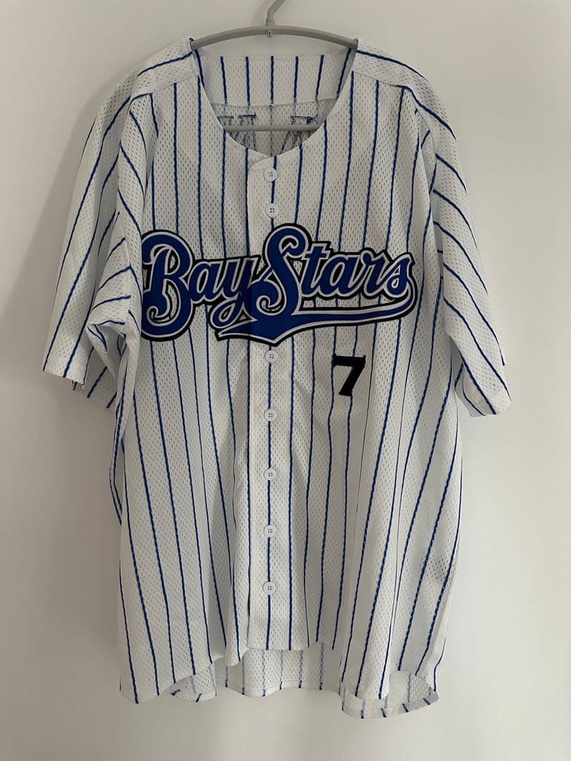 復刻横浜DeNAベイスターズ ユニフォームサイズO刺繍 佐野恵太