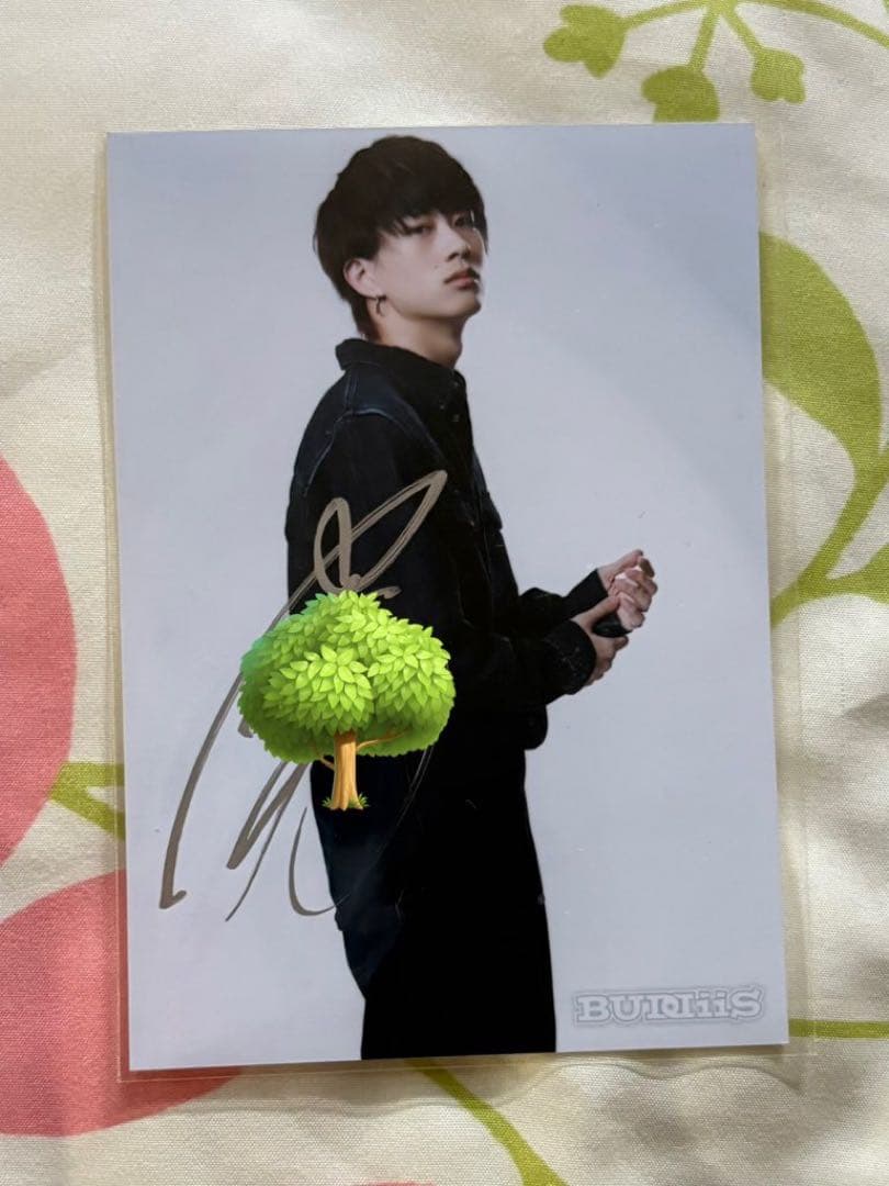 BUDDiiS 生写真　MORRIEサイン