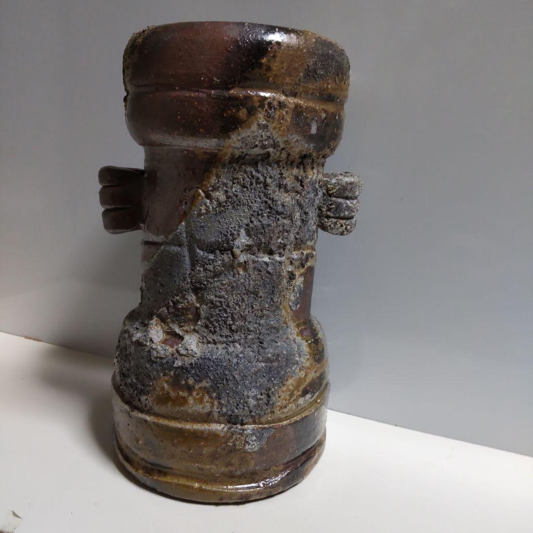 備前焼 人間国宝 山本陶秀作の花入れです‼️