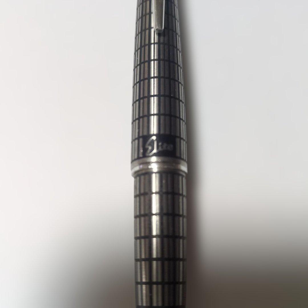 パイロット　エリート　elite 格子　万年筆　ペン先　18K 750 F