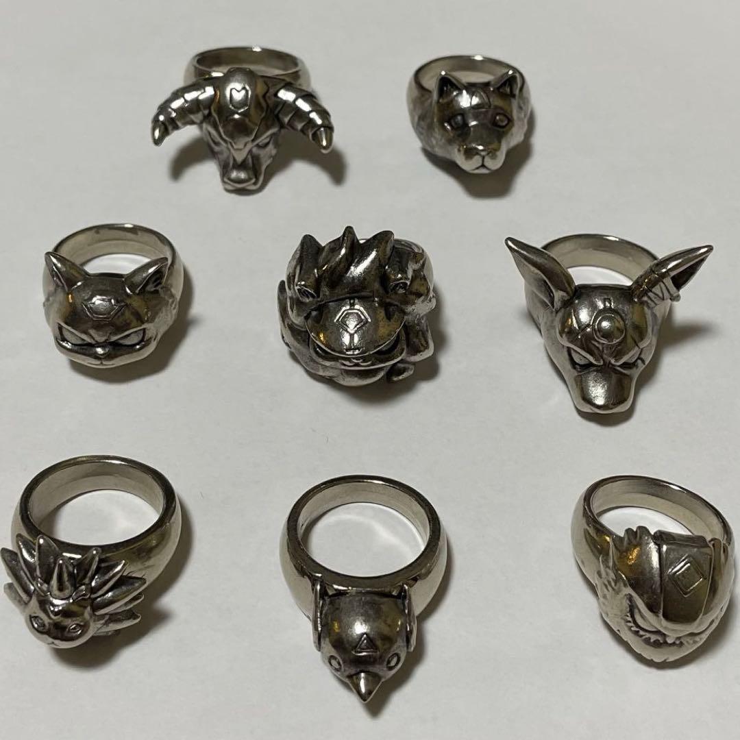 家庭教師ヒットマンREBORN 匣アニマルリング 8種類　コンプリート