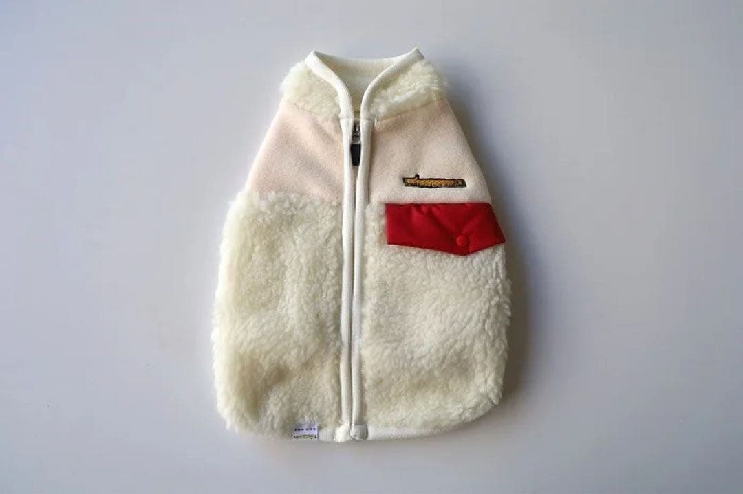 犬服　秋冬用　フリース　ベスト　GE '24 DOG Jacket／FLEECE
