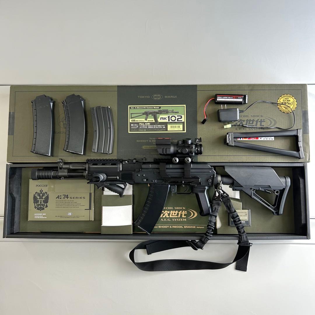 ネ*ヒ様 東京マルイ AK102 次世代電動ガン その他セット内容
