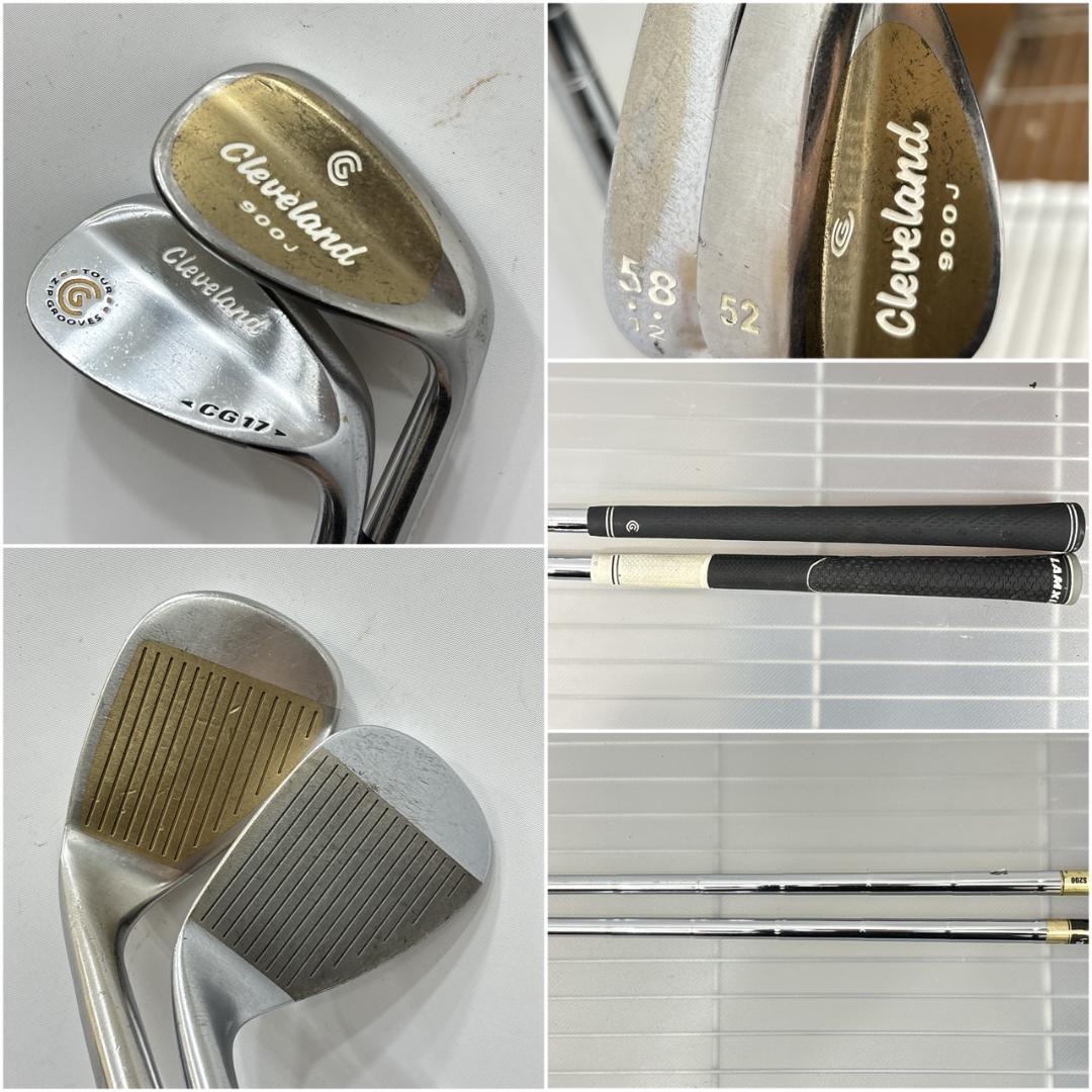 メンズ右利き初心者用　スリクソン　クリーブランド　ゴルフクラブセット　W2576
