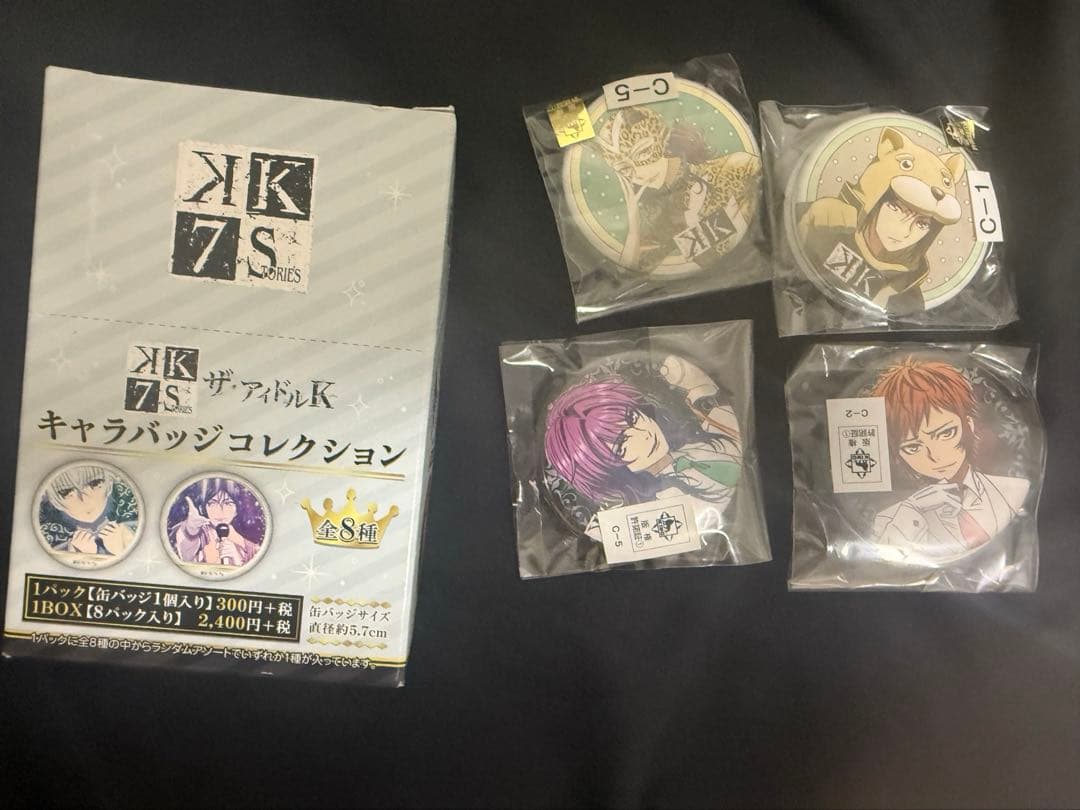 アニメK キャラバッジコレクション 缶バッジ