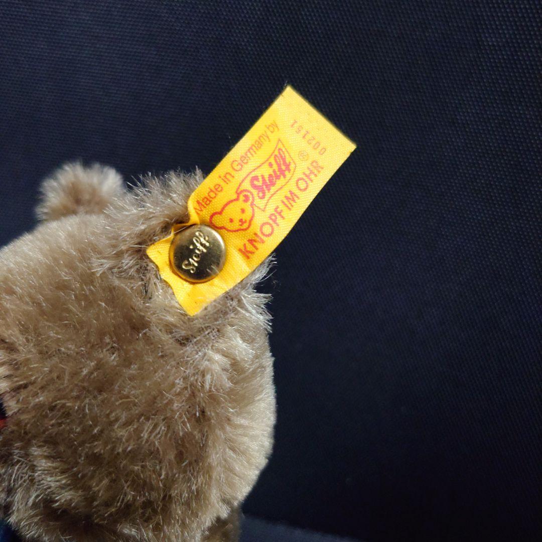 美品 vintage steiff シュタイフ テディベア ドイツ ブラウン
