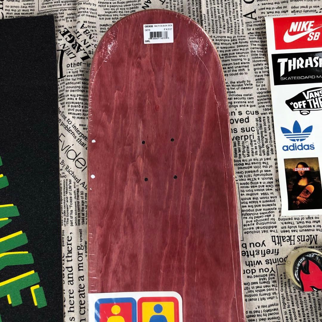 【Girl】スケボー デッキデッキ セット 8.0