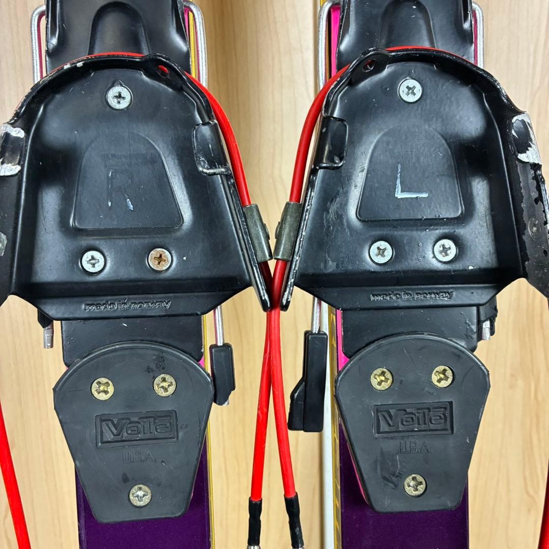 【送料込】KAZAMA テレマークスキー板　ポール　セット　山スキー