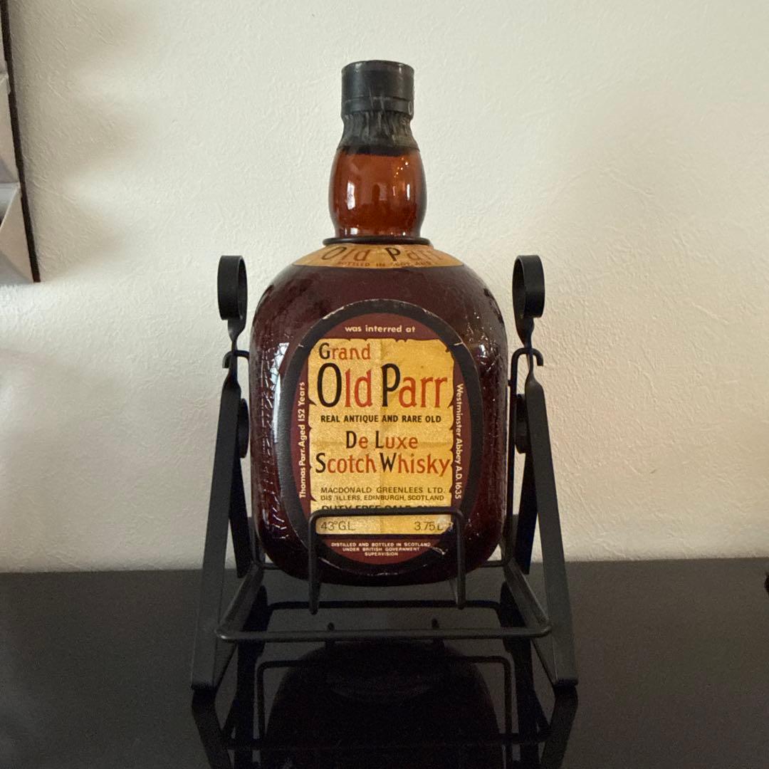 p*o様 【レア】Old Parr スコッチウイスキー 3750ml 43%