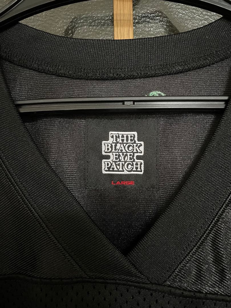 black eye patch DOLLAR ホッケーシャツ　L
