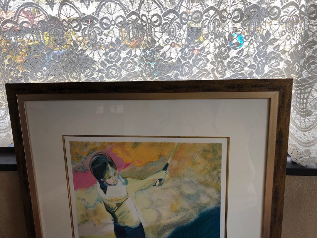 海外作品、アンビーユ、スイング、20/170 サイン、保証書付き。