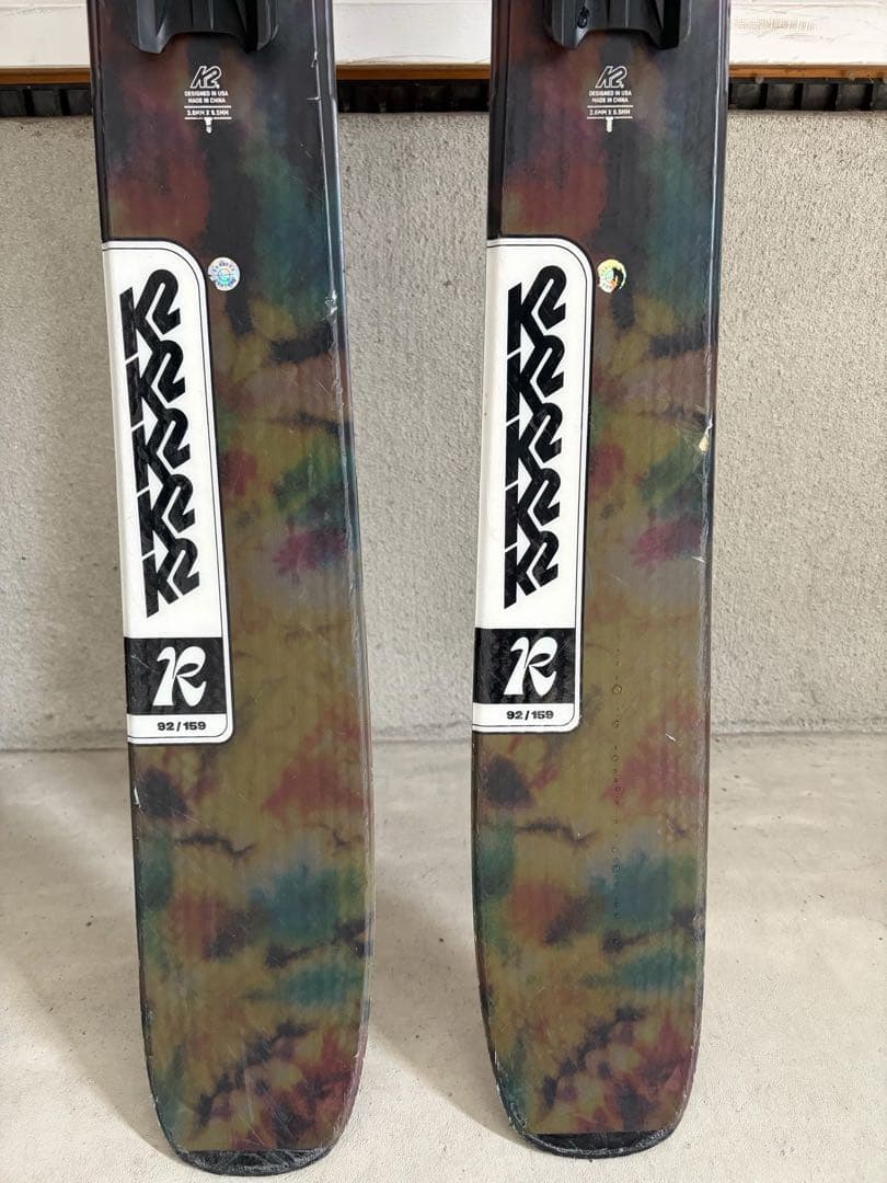 K2 Reckoner 92 スキー ビンディング付き フリースキー