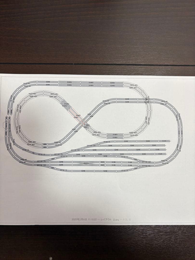 カトーＮゲージ、複線立体交差レイアウト