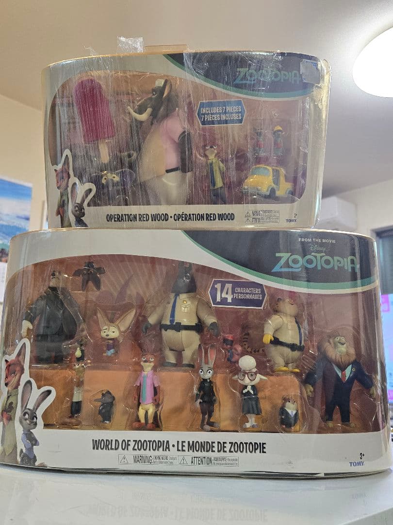 ズートピア なかよしコレクション わいわい ＆ ジェリージャンボウjr セット