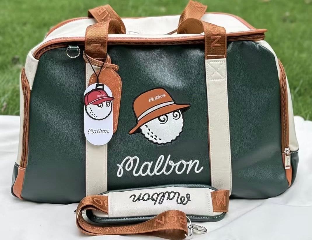 即発送2色展開●マルボンゴルフボストンバッググリーン