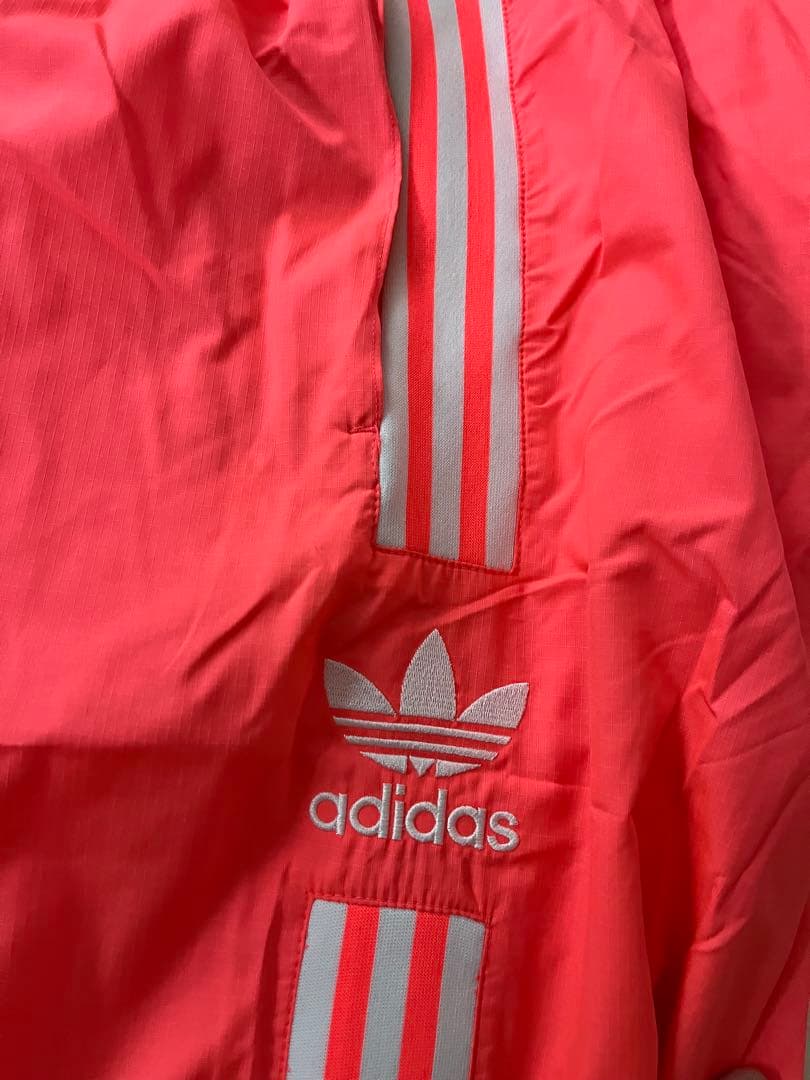 アディダス　サーモンピンク　ロックアップ　ウーブントラック　トレフォイルMサイズ