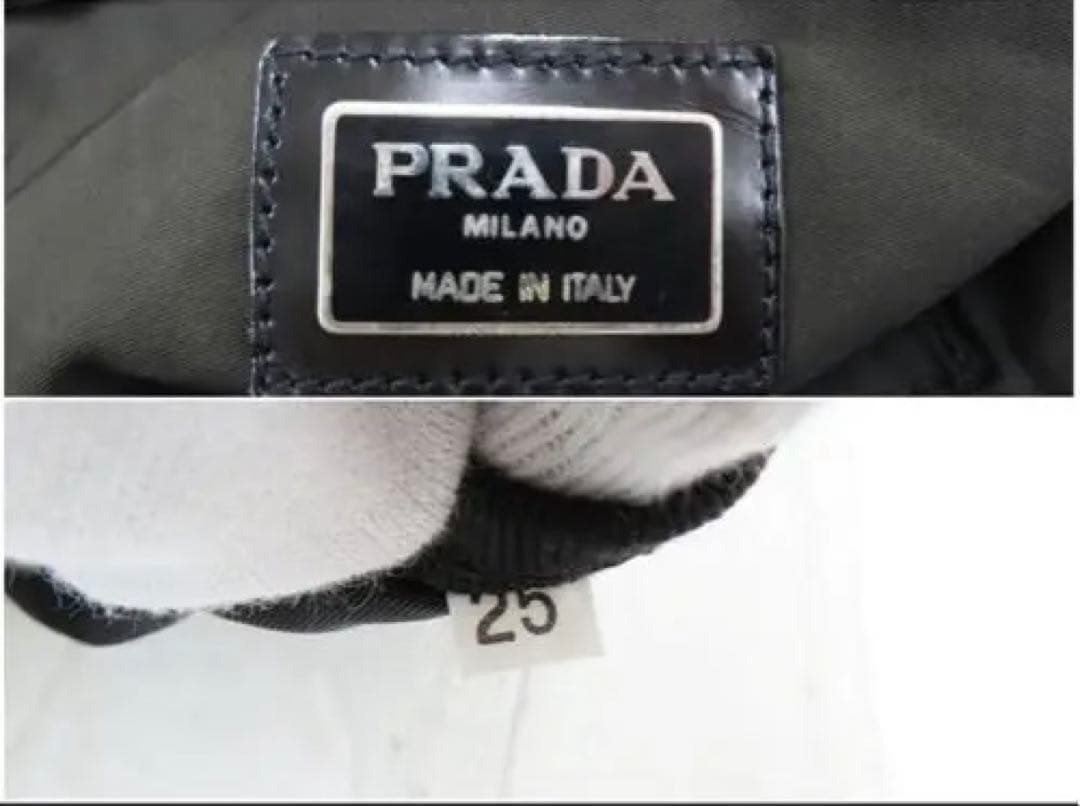 【週末セールGカード&カデナ付き】PRADAプラダ ボストンバッグ ナイロン