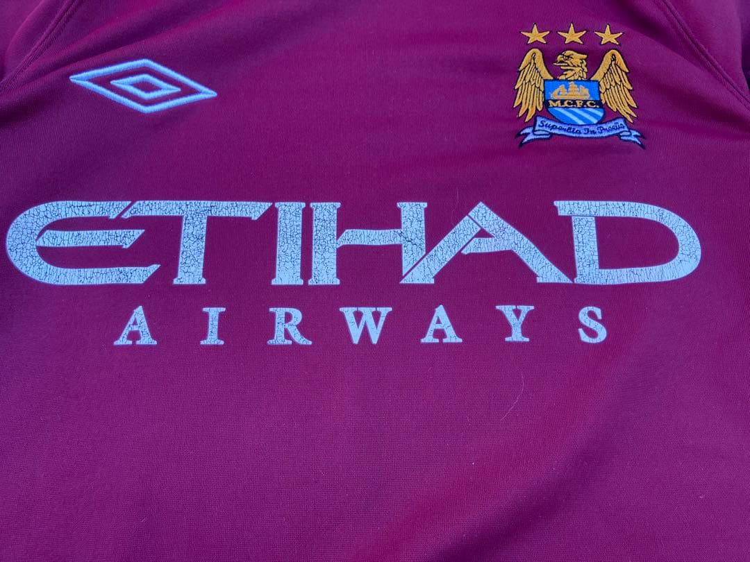 【希少】UMBRO×マンチェスターシティ/スウェット/ドリルトップ M