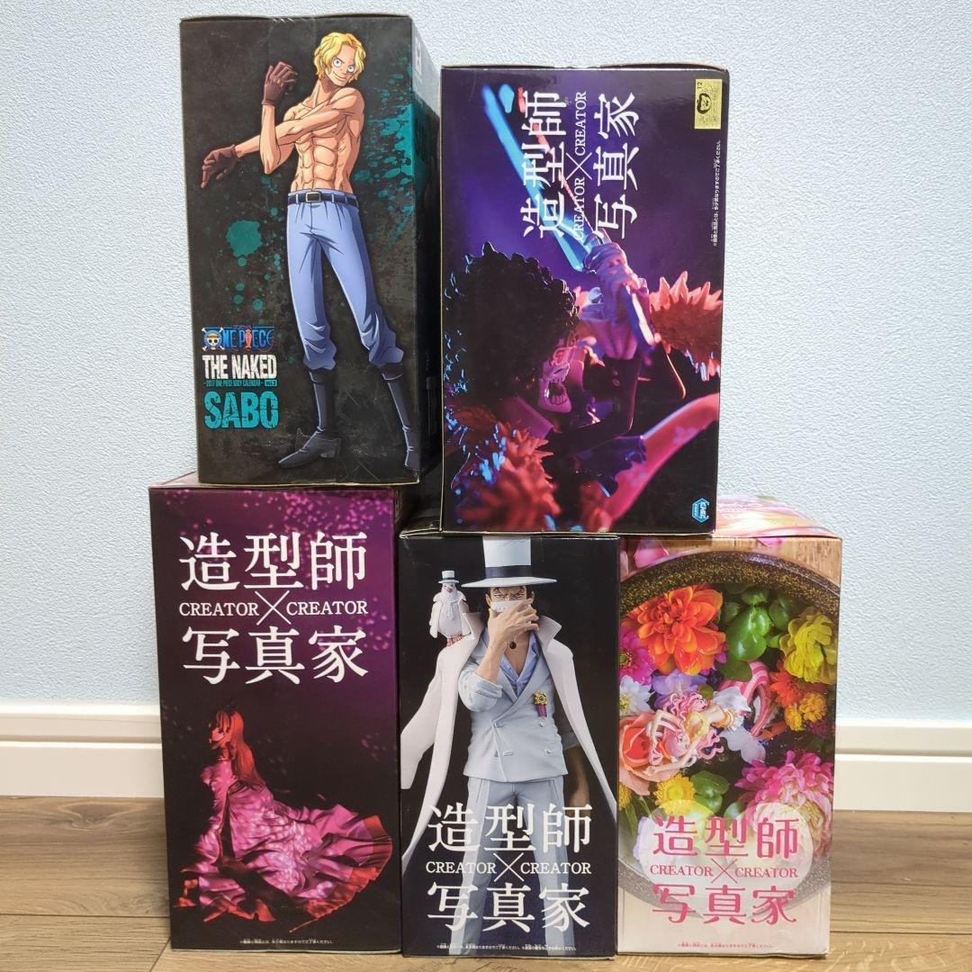 ワンピース　フィギュア　造形師×写真家　造形王　5点　希少