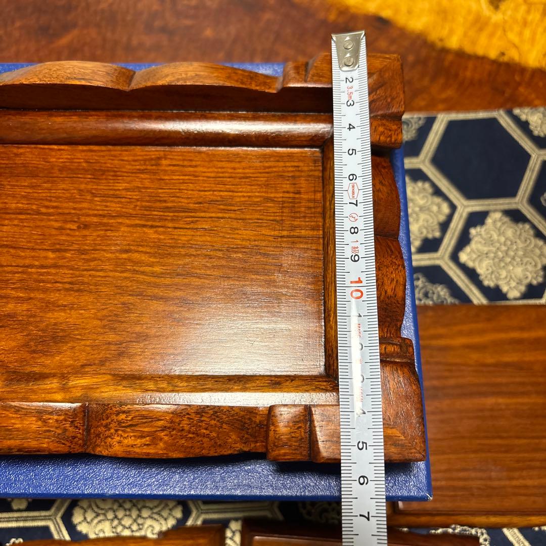 台座四点青い箱付き