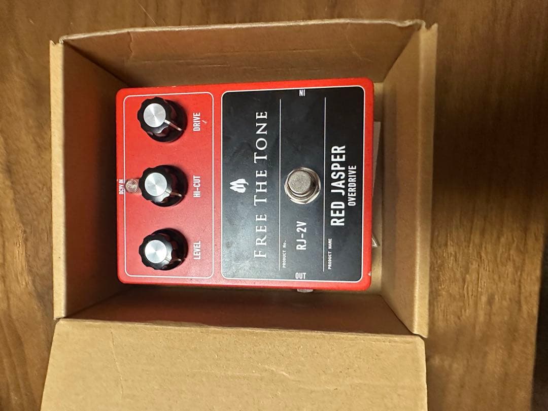 FREE THE TONE RJ-2V RED JASPER オーバードライブ