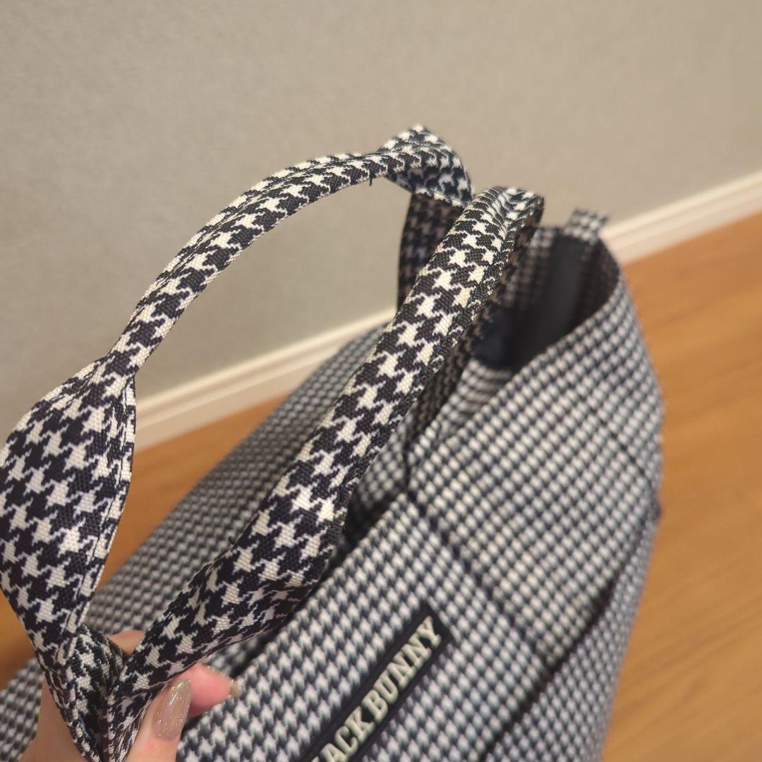 JACK BUNNY 千鳥柄　ドラえもん　ロッカーバッグ