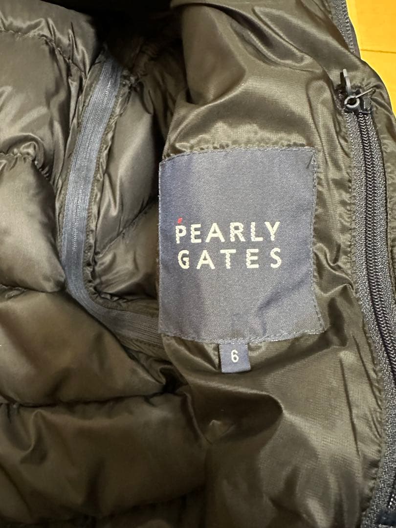 PEARLY GATES フード付きダウンジャケット