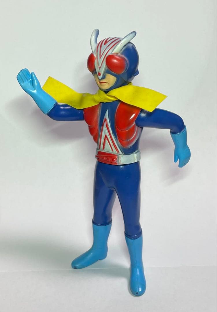 【当時物】ポピー ライダーマン 15cm ミニソフビ