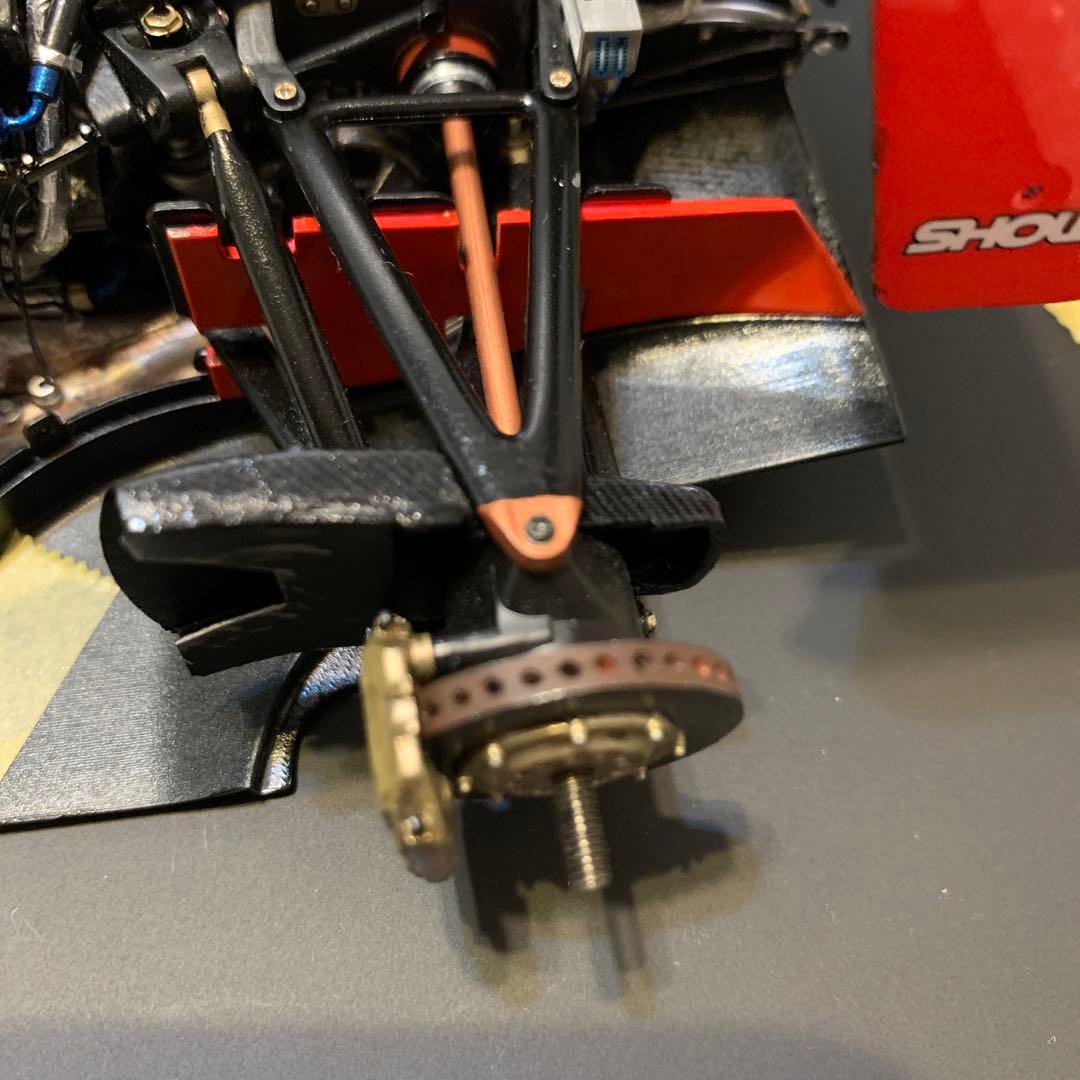 白*魔様 タミヤ　マクラーレン MP4/6 1/12スケールモデル完成品＆セナフ