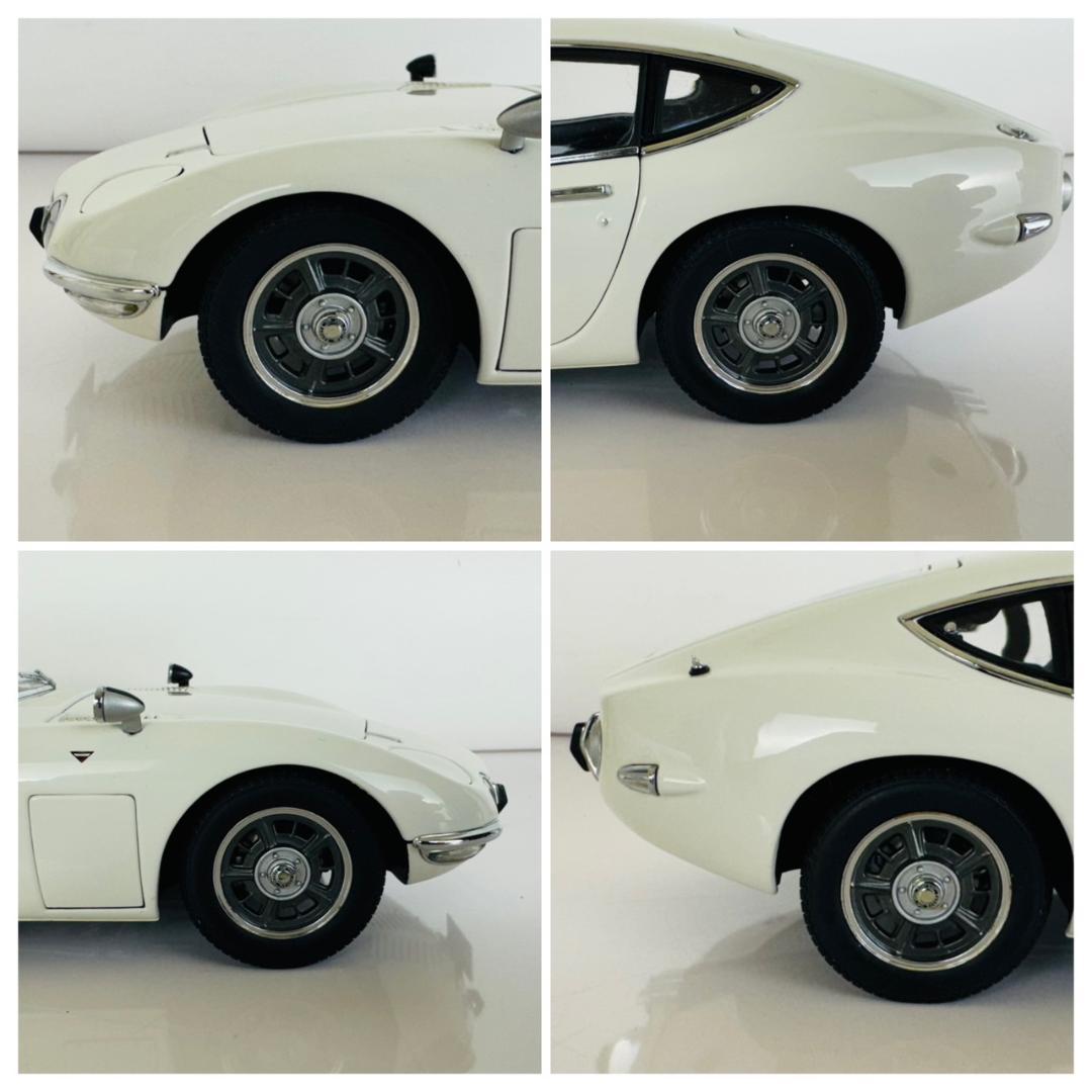 美品 1/18 オートアート トヨタ 2000GT クーペ ホワイト