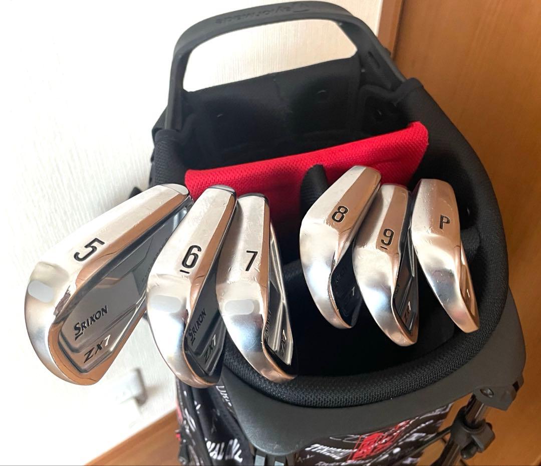 【カスタム注文品】Srixon ZX7Mk2 アイアンセット 5-9 P