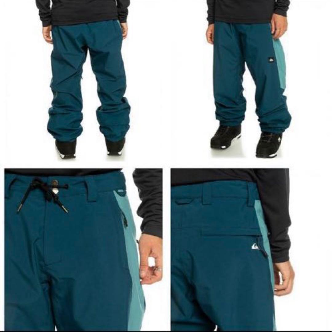 1回着用！QUIKSILVER メンズ スノボ パンツ Mサイズ