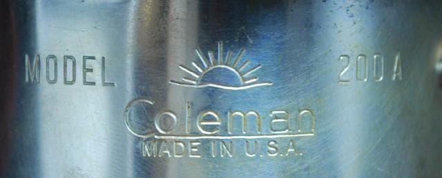コールマン /200A　希少カラー・マルーン　1962年7月製【7260712】