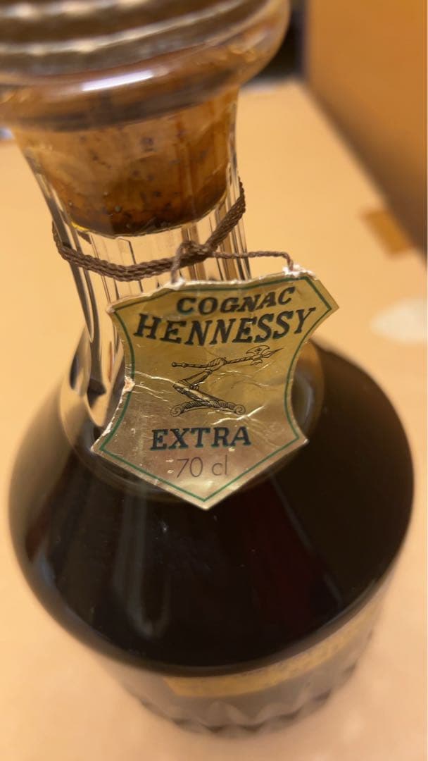 Hennessy XO バカラクリスタル デキャンタ ブランデー コニャック