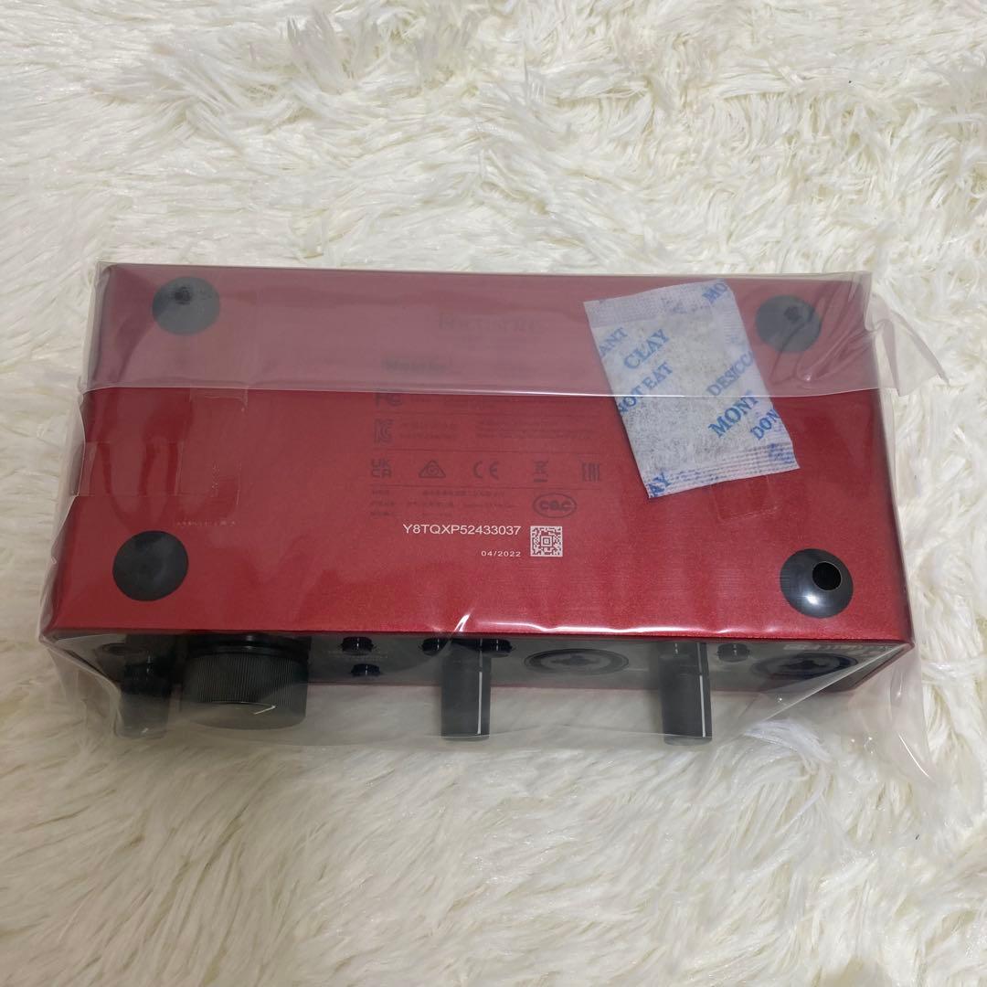 Focusrite Scarlett 2i2 3rd Gen【ケーブル付属】