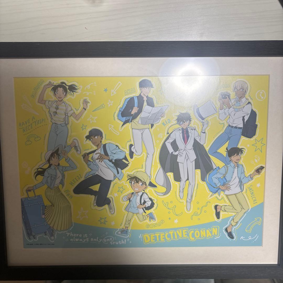 名探偵コナン 100万ドルの五稜星 額入りアート サイン入り