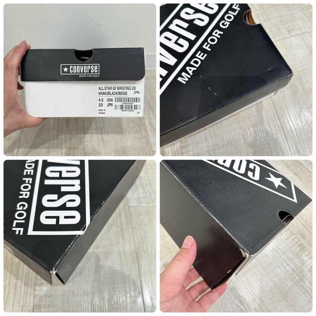 未使用 BRIEFING コンバース オールスター ゴルフ シューズ 23cm
