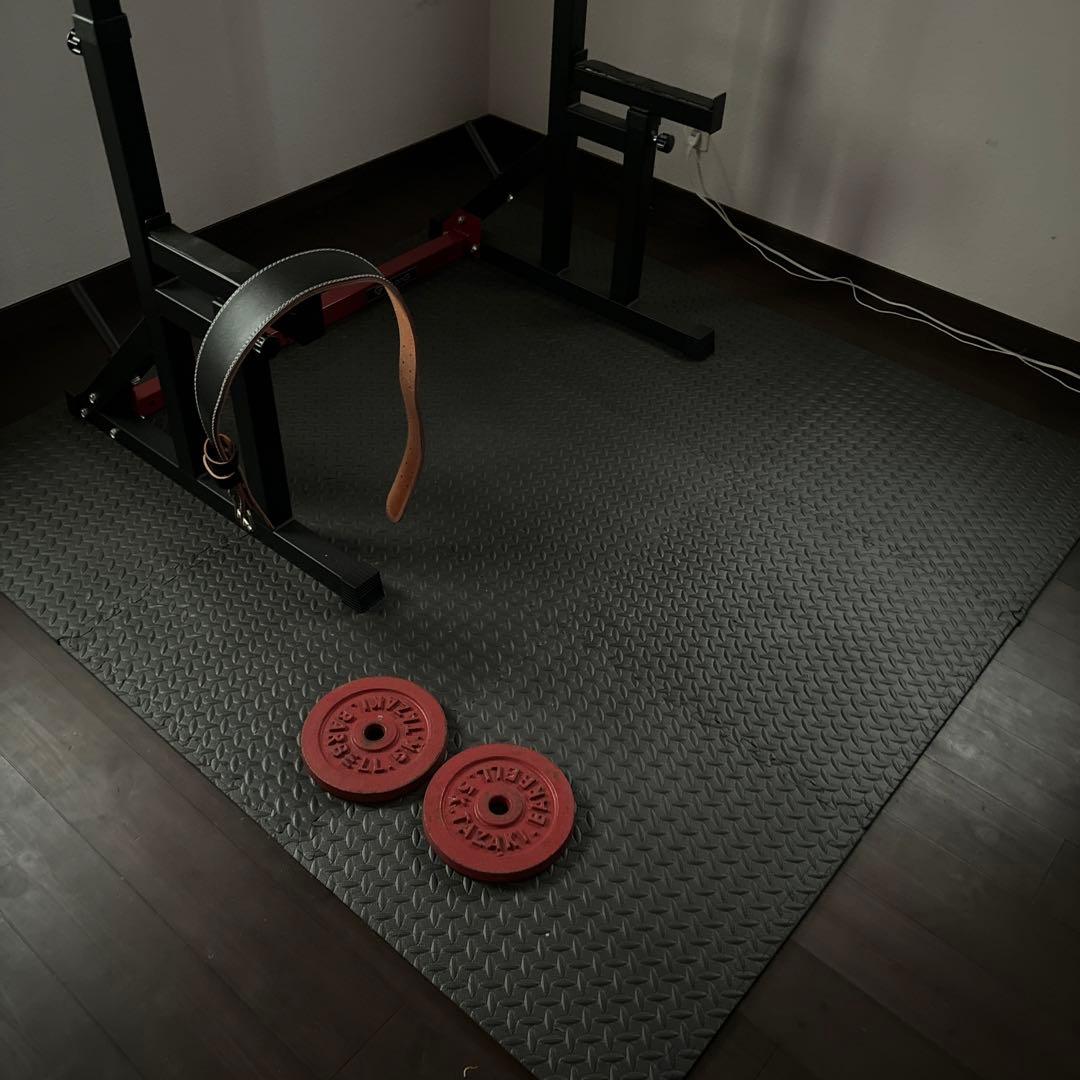 ベンチプレスセット・スクワット・